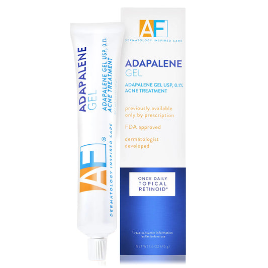 AcneFree Adapalene Gel 0.1%, Once-Daily Topical Retinoid Acne Treatment, Dermatologist Developed, Unclogs Pores and Clears Acne, Prevents and Improve Whiteheads and Blackheads, 1.6 Ounces 1.6 Ounce (Pack of 1)